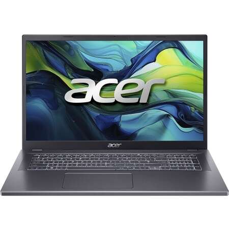Laptop Acer Aspire 17 FHD 17.3 inch Intel Core 7 150U 16GB 512GB SSD Free Dos Steel Gray