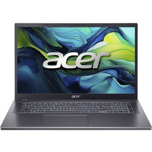 Laptop Aspire 17 FHD 17.3 inch Intel Core 5 120U 16GB 512GB SSD Free Dos Steel Gray