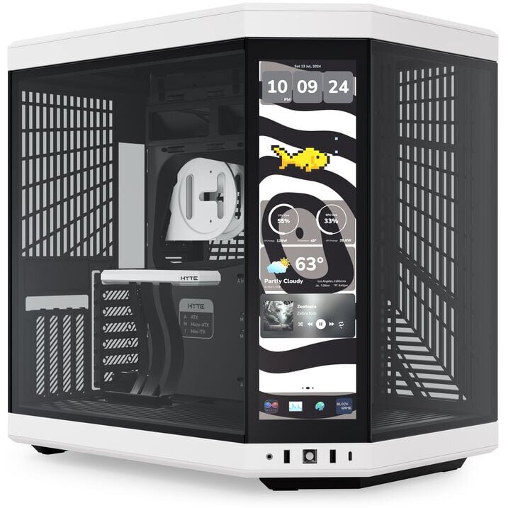Carcasa Y70 Midi Tower Touch Infinite Panda Alb