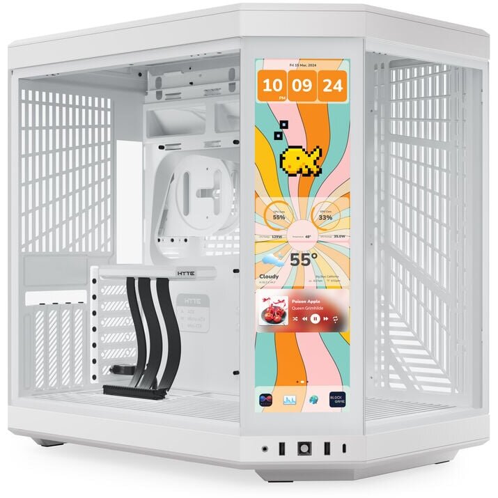 Carcasa Y70 Midi Tower Touch Infinite Snow White