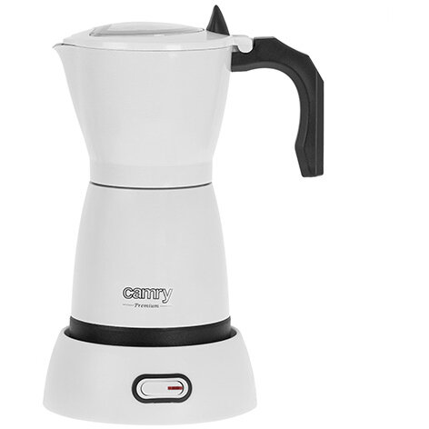 Cafetiera Moka Pot CR4415W 300 ML  480W Alb