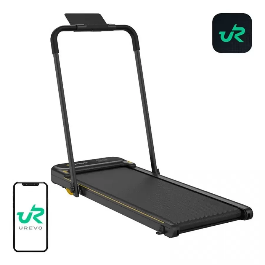 Banda De Alergare Urevo Electrica Smart 2 In 1 Negru — imaginea 2