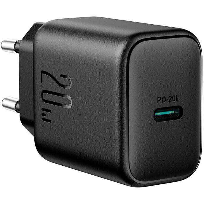 Incarcator JR-TCF20, USB-C, 20W, 3A, Negru