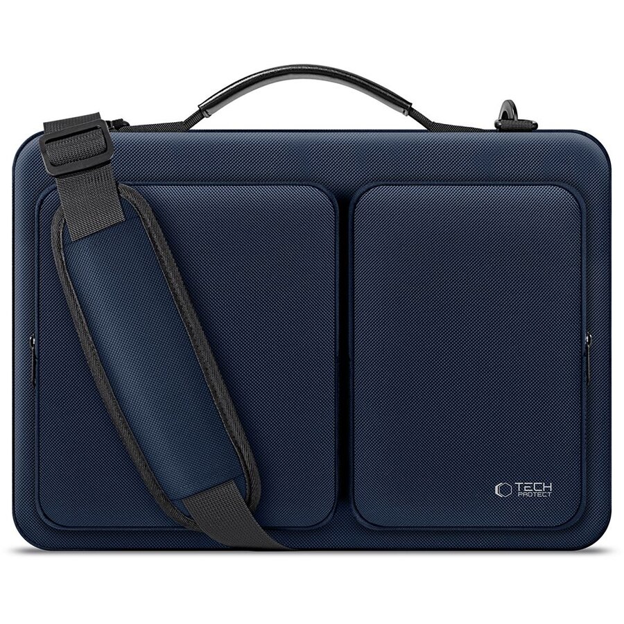 Defender Bag compatibila cu laptop 15/16 inch Navy Blue