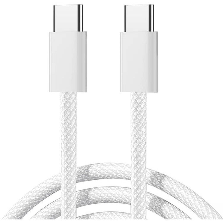 Cablu de date S-A45, 2x USB-C, 60W, 1m, Alb