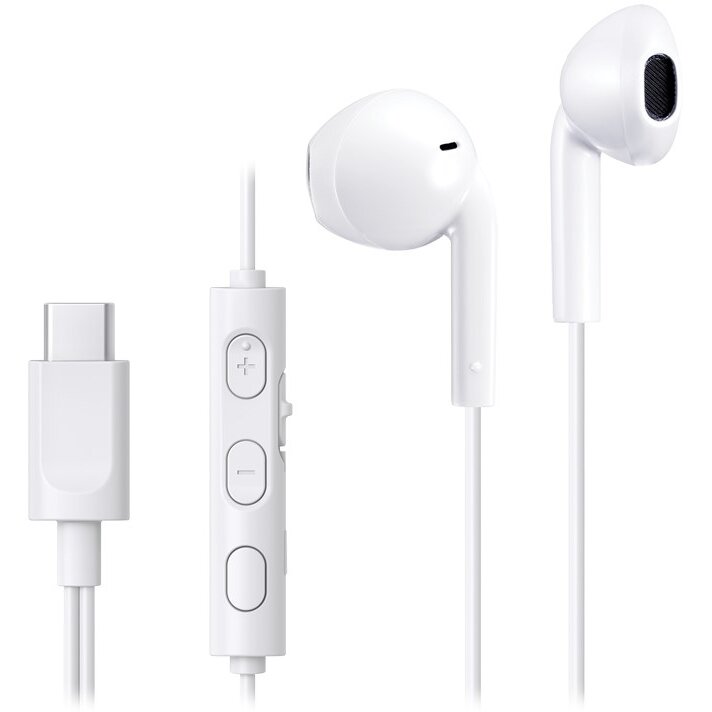 Casti HA-FR17UC USB Type-C In-Ear Alb