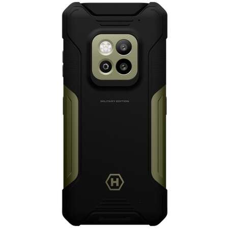 Telefon mobil Hammer Construction 2 128GB Dual Sim 5G Black Green