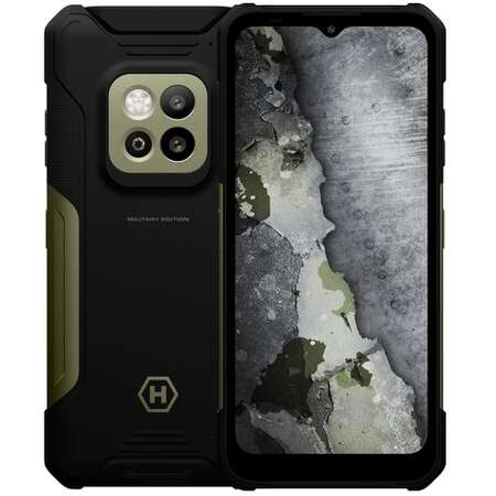 Telefon mobil Hammer Construction 2 128GB Dual Sim 5G Black Green