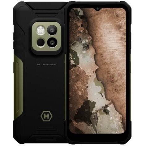 Telefon mobil Hammer Construction 2 8GB 256GB Dual Sim 5G Black Green