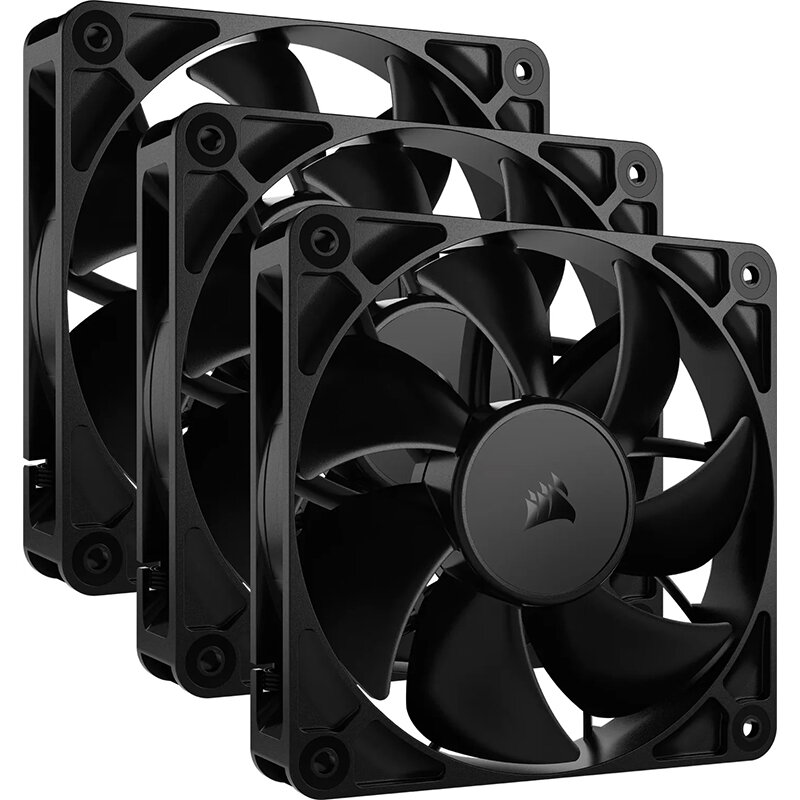 Ventilatoare carcasa RS Series RS120 3x120mm Black