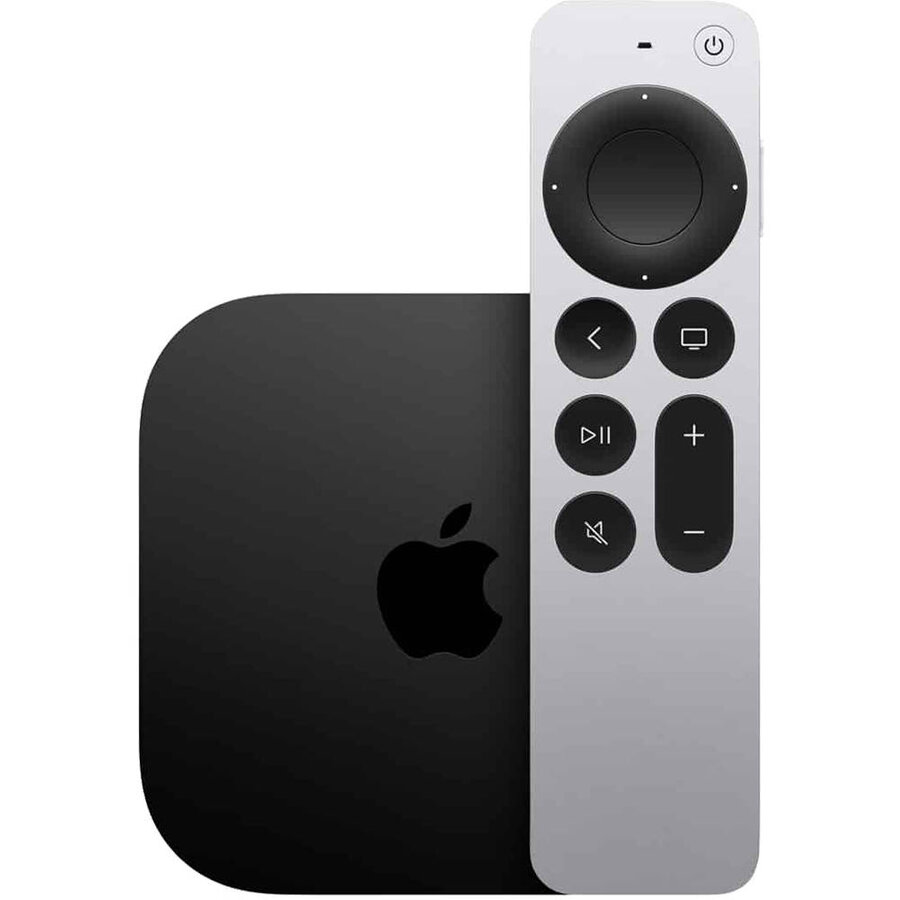 Media player TV 4K 3nd Generation (2022) 128GB Ethernet Bluetooth WiFi Adaptor Priza EU Negru