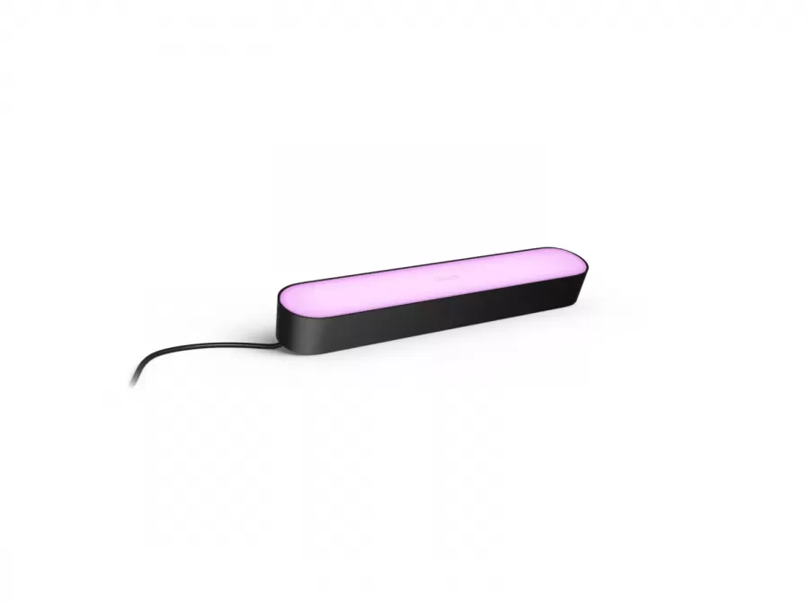 Extensie pentru Sistem Bara Luminoasă Philips HUE Lampa LED cu Suport 42W Negru