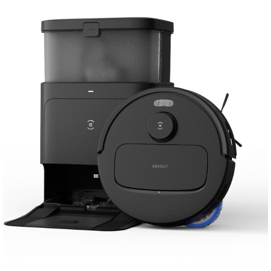 Aspirator Robot Deebot N30 Pro Omni 10000Pa TrueMapping 2.0 Ozmo Turbo 2.0 Negru