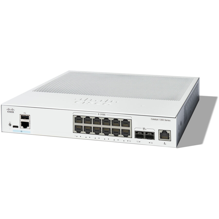 Switch Catalyst 1300 12-PORT 10GE/2X10G SFP+ Alb