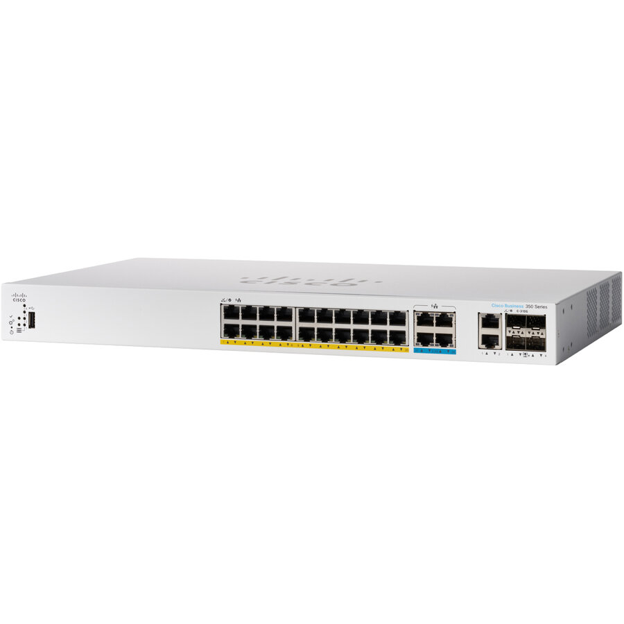 Switch Catalyst 1300 8-PORT 2.5GE/16-PORT GE POE 4X10G SFP+ Alb