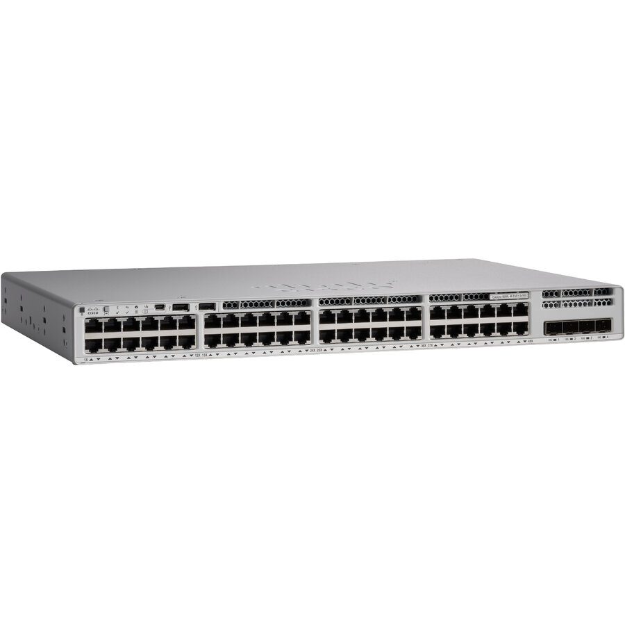 Switch Catalyst 9200 48-port 8xmGig PoE+ Network Essentials