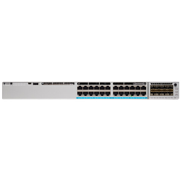 Switch Catalyst 9300L 24p PoE Network Advantage 4x1G Uplink Gri