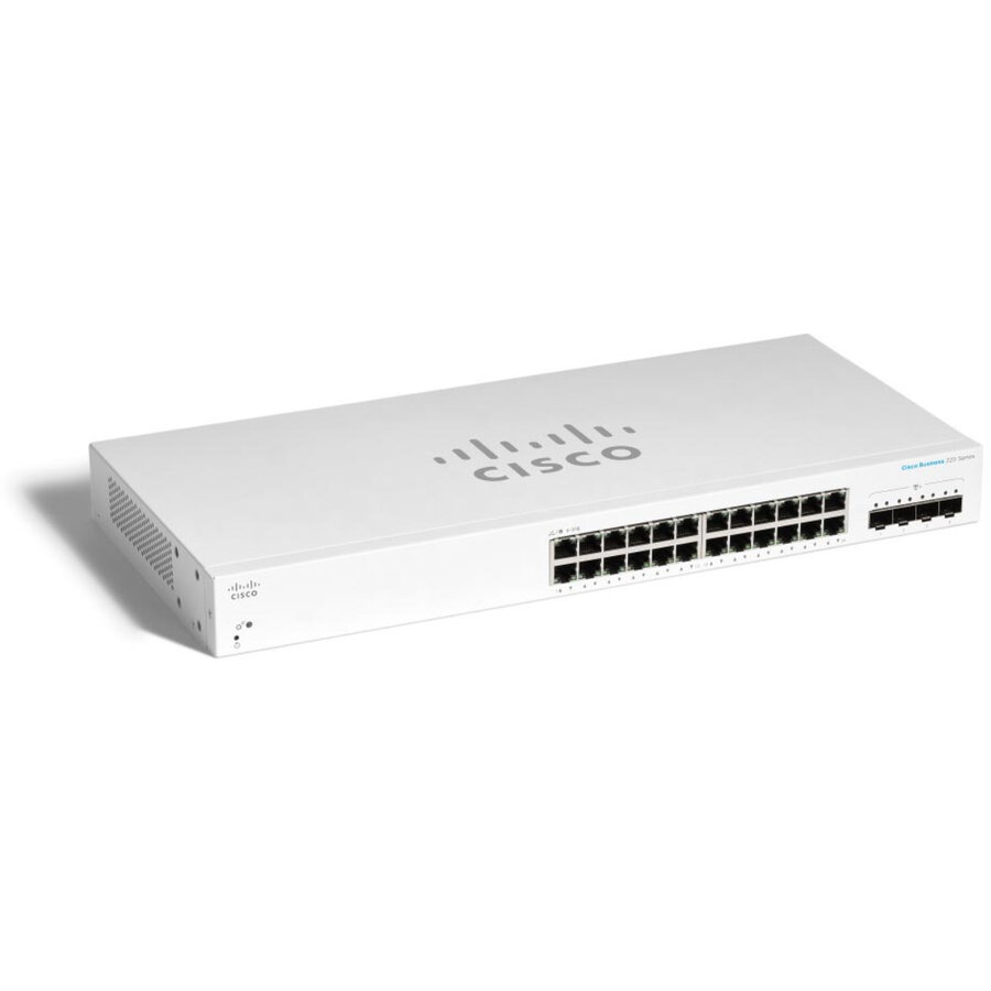 Switch CBS220 Smart 24-PORT GE 4X10G/SFP+ Alb