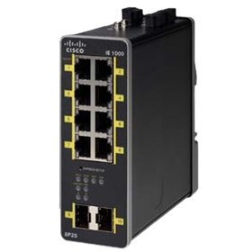 Switch IE-1000 GUI Based L2 POE Switch/2 GE SFP 8 FE Copper Ports In Negru
