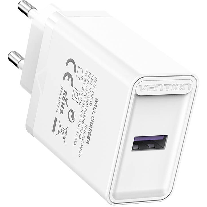 Incarcator Retea FACW0-EU  USB 22.5W  Alb