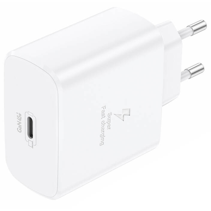 Incarcator Retea EU62 USB-C 45W  Alb