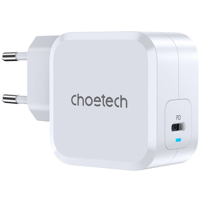 Incarcator Retea PD8007 PD45W USB-C Alb