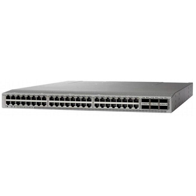Switch NEXUS 9300 WITH 48P 100M/1/10GT/6P 40/100G QSFP28+ Gri