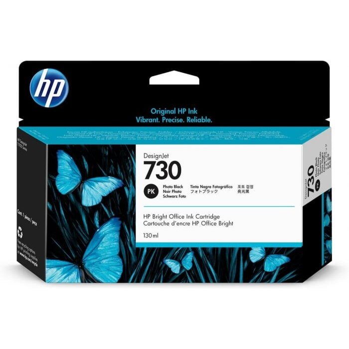 Cartuș Inkjet HP P2V67A 730 130-ML Photo Black