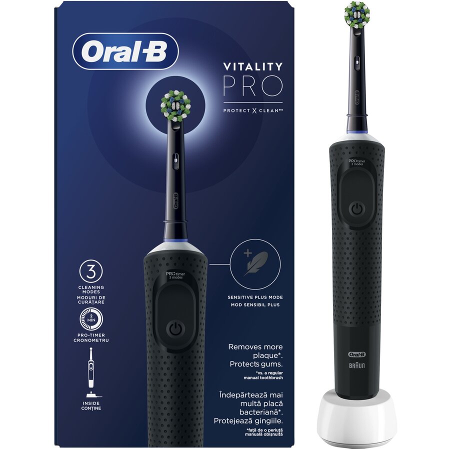 Periuta de Dinti Electrica Vitality Pro Black