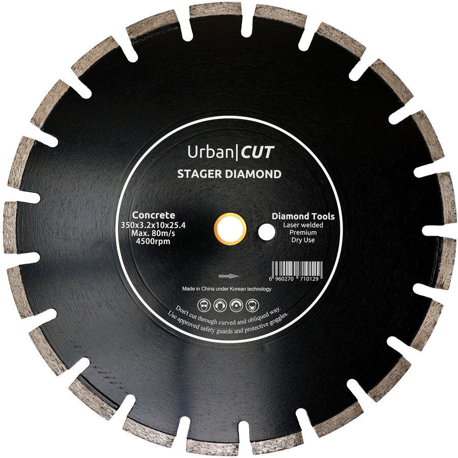 Disc  Diamantat Beton Asfalt 350mm