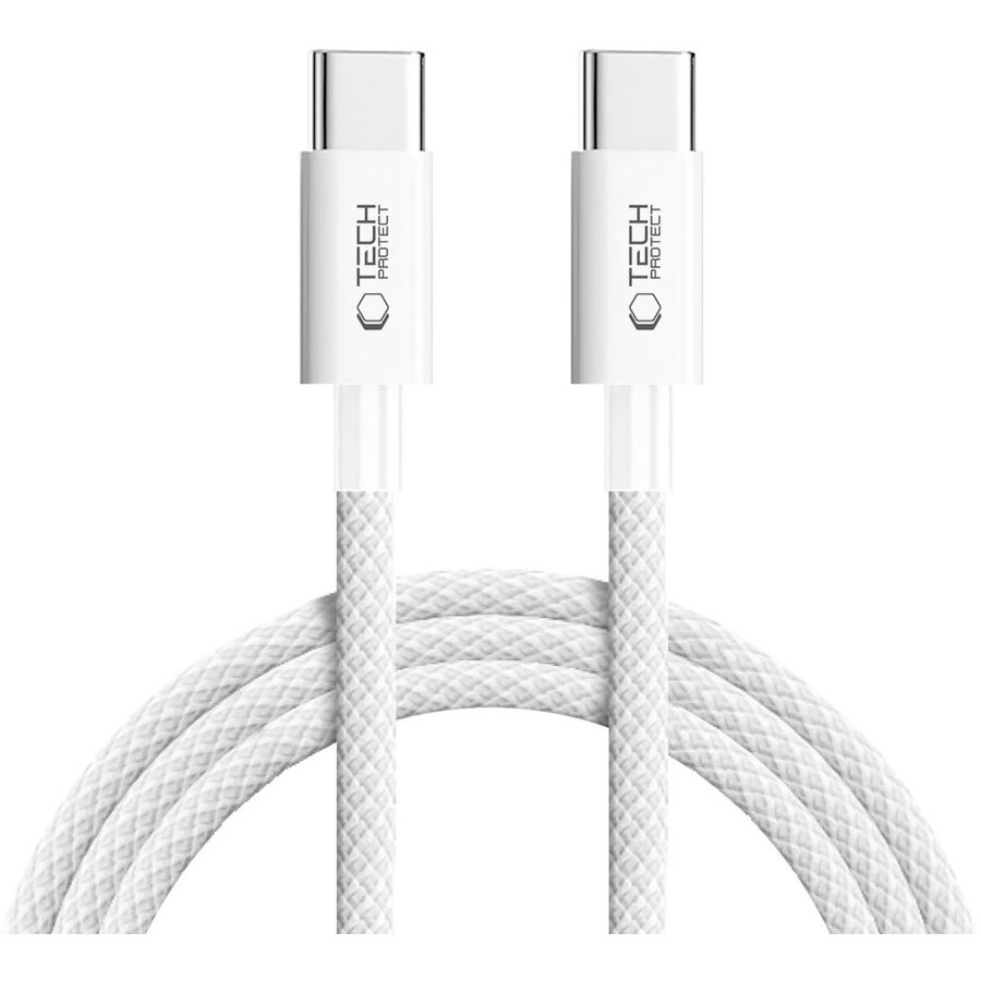 Cablu de date UltraBoost Lite, 2x USB-C, PD 60W, 3A, 2m, Gri
