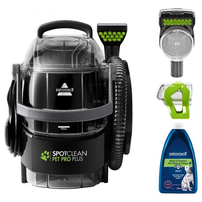 Aspirator SpotClean Pet Pro Plus 750W 82dB Cablu 7.5m Negru