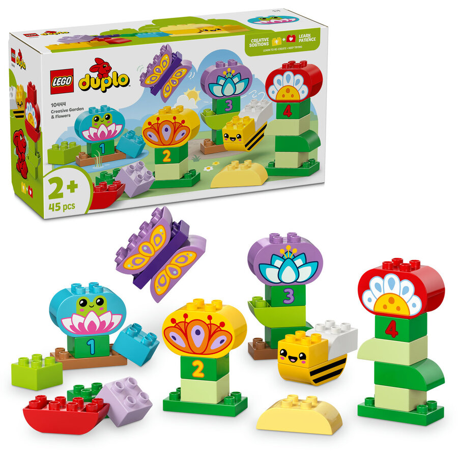 LEGO Grădină și flori creative Numar piese 45 Varsta 2 + ani