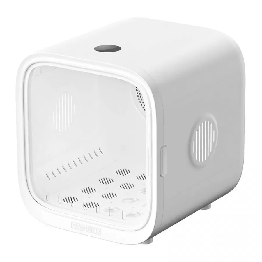 Uscător Inteligent Catlink Pentru Animale De Companie Luxury Alb