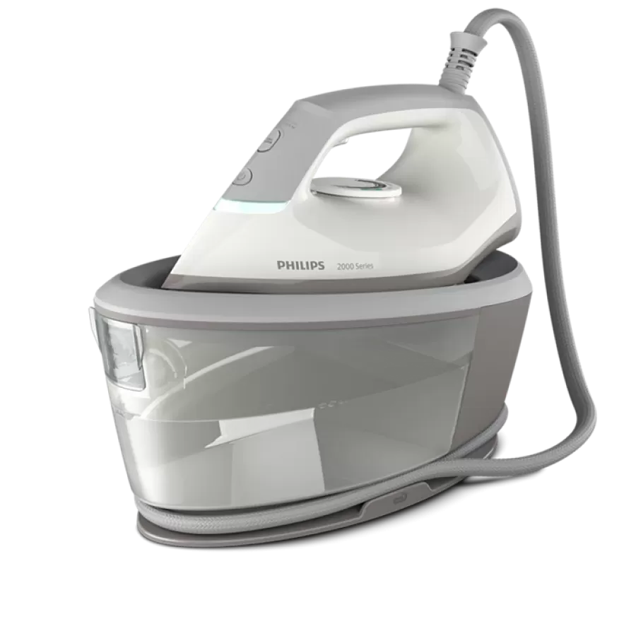 Statie de Călcat cu Abur Philips Seria 2000 PSG2000/80 Talpa Ceramică 2400W Alb