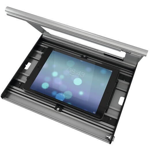 Carcasa Securizata TabLock®  PTS2010 pentru Tablete cu Dimensiuni intre 9 si 10Inch Argintiu