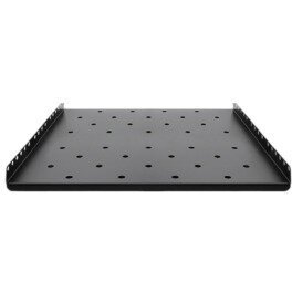 Suport Tastatura Spacer SPKP-1U300-BK-03 1U pentru Rack 19Inch Adâncime 300MM Negru