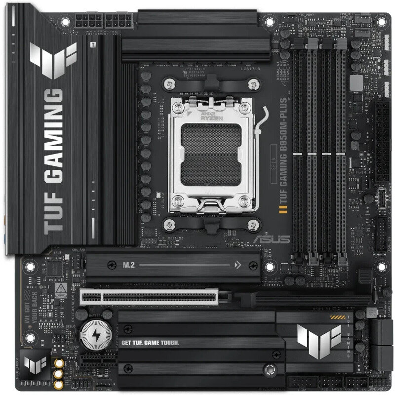 Placa de baza TUF GAMING B850M-PLUS AMD AM5 mATX