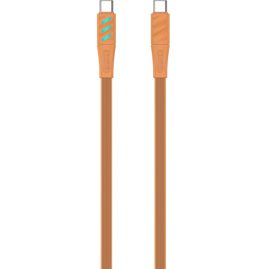 Cablu Date CB6254    Type C  Lightning 1m Portocaliu