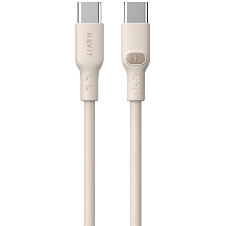 Cablu Date CB6284 USB Type C 2m Bej