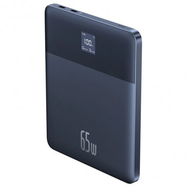 Baterie Externă Baseus Blade 2 12000mAh 65W PD 2 x USB-C Albastru