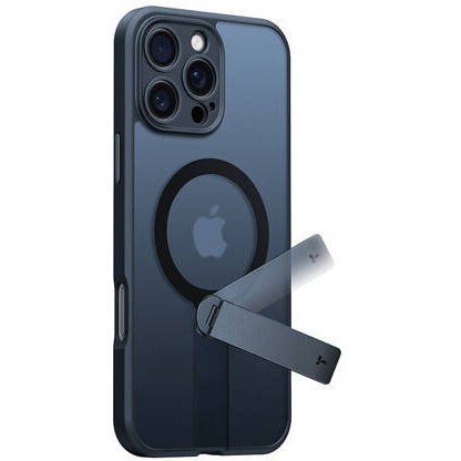 Husa Torras Pstand Spin for iPhone 16 Pro Black