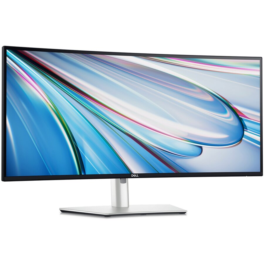 Monitor LED Dell U3425WE 34inch 3440 x 1440 5ms 21:9 120Hz HDMI DP Thunderbolt cu 90W power RJ45 boxe 2x 5W Gri