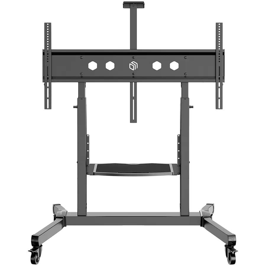Suport TV TS1991-B Onkron Mobile Rolling Cart 50 to 100Inch 120kg Negru