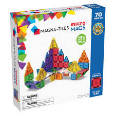 Magneti Pentru Construit Set 70 Piese microMAGS Multicolor