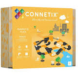 Set De Constructie Drumuri Rampe Si Intersectii 16 Piese Magnetice Pentru Constructii Creative Multicolor