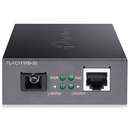 FC111PB-20 1x 10/100Mbps RJ45 Port cu POE 802.3af 1x 100Mbps SC Fiber Port pana la 20KM Negru