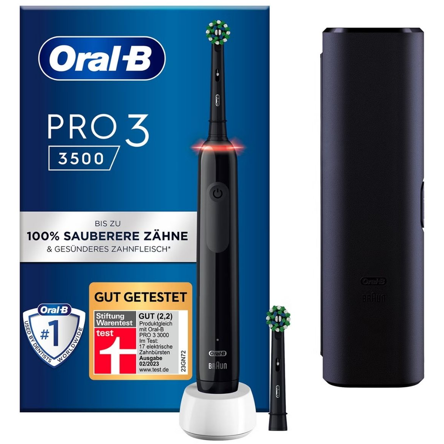 Periuta de Dinti Electrica Pro 3 3000 Cross Action Black