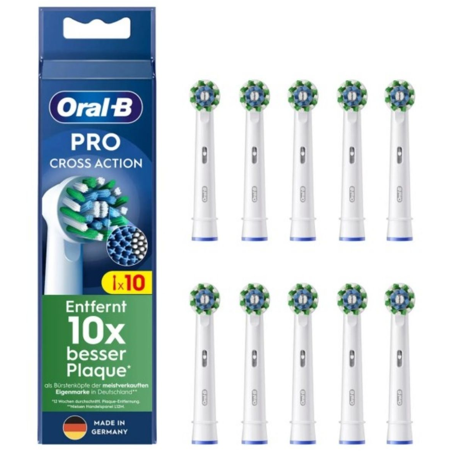 Rezerva Periuta Dinti Sonic 10x Cross 10-Pack White