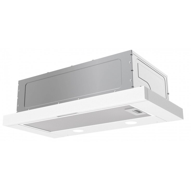 Hota Incorporabila HS-3WH 2 Trepte de Putere 1 Motor Iluminare LED Filtru Aluminiu 60CM 100W Alb